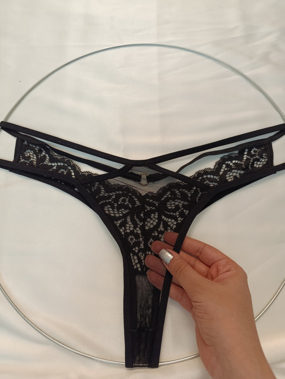 تصویر انواع شورت فانتزی ، پشت باز، فاق باز ، زنانه ، حریر و گیپور رنگ مشکی - فروشگاه ماهپوشاندرویر