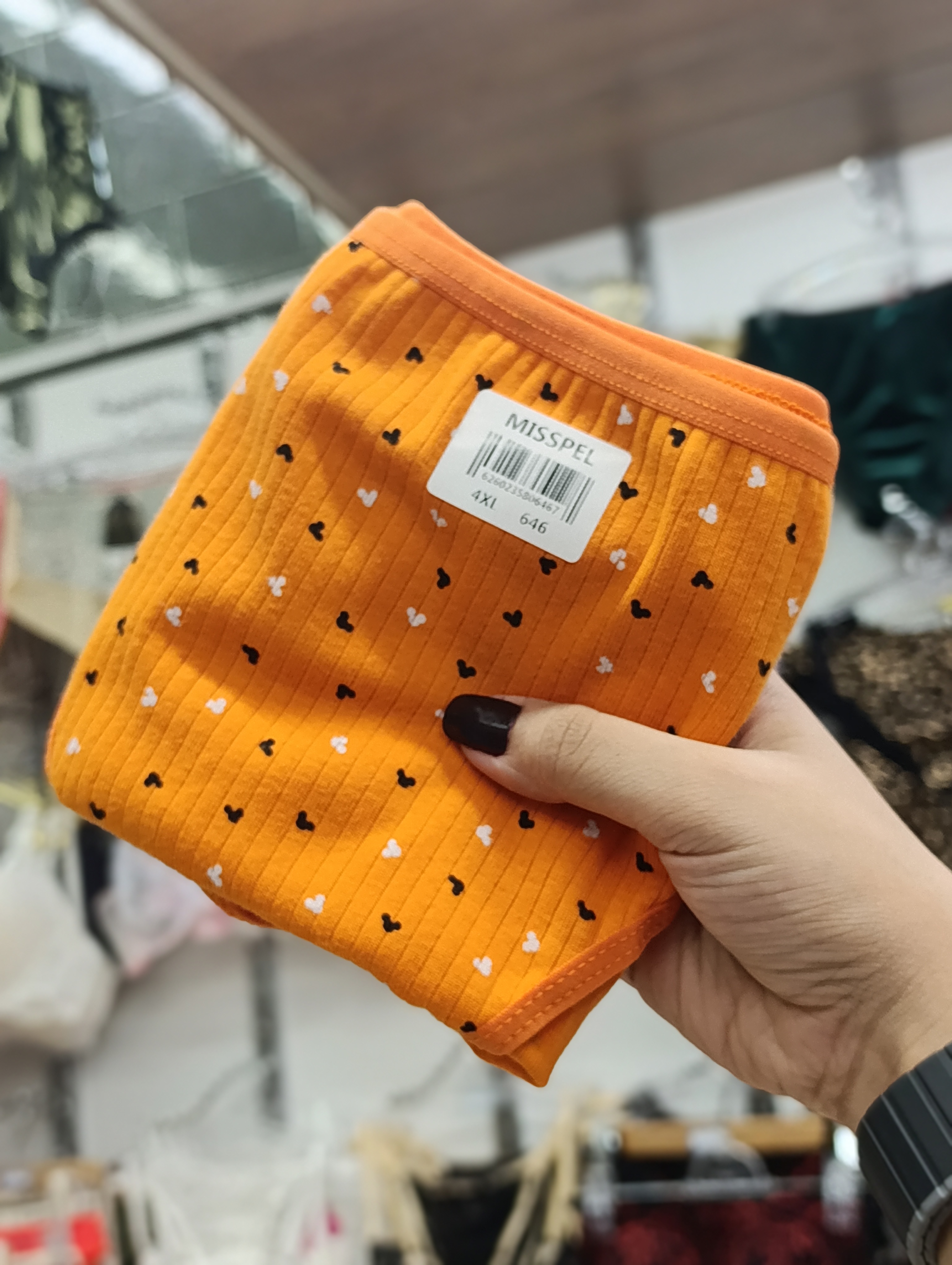 شورت زنانه تمام نخ ، پارچه ترک ، مدل اسلیپ ، طرح دار،  برند میسپل ترک ، سایز 4XL